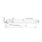 Fine-Boring BFI-Min Series CY12CR-BS13-90 CY12CR-BS13-120 - Big-tools Industrial Supply Tools for Metal Cutting